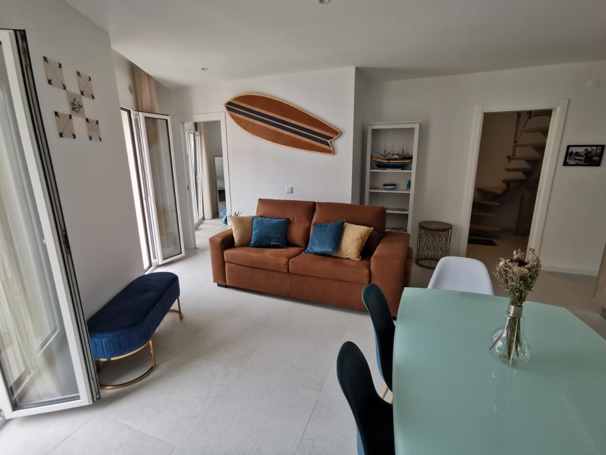 Casa Na Onda Elevador Apartment Nazare Bagian luar foto